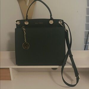 Dark Green Satchel Bag